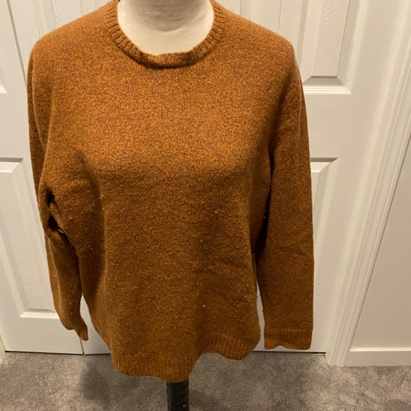 Men’s Black and Brown size L Lambswool mix - Picture 2 of 7